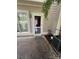 Cozy back porch area, perfect for enjoying the outdoors in a private setting with easy access to utilities at 1049 Park West Dr, Charlotte, NC 28209