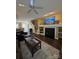 Comfortable living space with hardwood floors, fireplace, and open layout for a seamless flow at 1049 Park West Dr, Charlotte, NC 28209