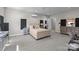 Bedroom with neutral tones, soundproofing, and carpeted floors at 10517 Sable Cap Rd, Mint Hill, NC 28227