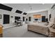 Bedroom featuring neutral tones, soundproofing and carpeted floors at 10517 Sable Cap Rd, Mint Hill, NC 28227