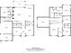 Detailed floor plan showcasing the layout of the home's two floors with room dimensions and features at 10517 Sable Cap Rd, Mint Hill, NC 28227
