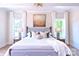 Elegant bedroom with a comfortable bed, neutral tones, and plenty of natural light at 116 S Broad St, Waxhaw, NC 28173