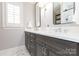 Elegant bathroom with double vanities, modern fixtures, and ample storage at 1517 Waverly Ave, Charlotte, NC 28203