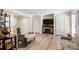 Spacious living room with a fireplace and neutral decor at 15746 Marvin Rd, Charlotte, NC 28277
