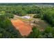 Birds eye view showcases house with land surrounding and trees at 2003 Briarwood Cir, Fort Mill, SC 29715