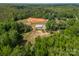 Birds eye view of property with land and forest surrounding at 2003 Briarwood Cir, Fort Mill, SC 29715