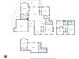 Detailed floor plan showcasing the layout and dimensions of each room in the house at 208 Wellington Dr, Lincolnton, NC 28092