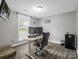 Office with a mini refrigerator and streaming television at 208 Wellington Dr, Lincolnton, NC 28092
