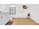 Bathroom with a white vanity and neutral flooring at 221 Abner Rd, Stony Point, NC 28678