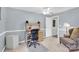 Office space featuring neutral paint color and large, comfortable chair at 221 Abner Rd, Stony Point, NC 28678