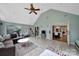 Spacious sunroom featuring large windows and an open layout to the kitchen at 2626 Lilly Mill Rd, Charlotte, NC 28210