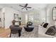 Inviting living room with stylish decor, offering a comfortable and airy ambiance at 2638 Double Oaks Rd, Charlotte, NC 28206