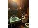 A bathroom featuring retro green fixtures at 3712 Avalon Ave, Charlotte, NC 28208