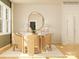 Bright dining room showcasing modern furnishings, elegant decor, and natural light from a window at 3915 Horsham St, Indian Land, SC 29707