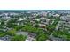 Lovely aerial view of condo surrounded by mature trees in an urban neighborhood at 526 N Davidson St, Charlotte, NC 28202