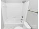 Bathroom with white tile and modern fixtures at 526 N Davidson St, Charlotte, NC 28202