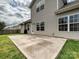 Wide angle view of a home's backyard and patio, perfect for outdoor entertaining at 5355 Hackberry Sw Ln, Concord, NC 28027