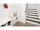 Functional entryway featuring built-in bench, cubbies, and convenient access to the stairs at 5594-C Galloway Dr # 99P, Stanfield, NC 28163