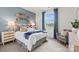 Serene bedroom with natural light, plush carpet, and tasteful decor at 566 Mountain View Dr, Monroe, NC 28110