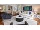 Cozy living room with neutral tones, stylish furnishings, and modern decor, creating an inviting atmosphere at 5917 Summerston Pl, Charlotte, NC 28277