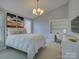 Inviting bedroom with a bed, desk, and ample natural light at 757 Shady Grove Xing, Fort Mill, SC 29708