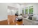 Open floor plan from living room into the office at 109 Braxton Gate Ct, Mount Holly, NC 28120