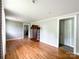 Inviting living room with hardwood floors, ample natural light, and a seamless flow into other areas of the home at 1105 S Church S St, Monroe, NC 28112