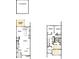 Detailed floorplan showcasing the layout of the home's first and second floors at 11453 Prosperity Church Rd, Huntersville, NC 28078