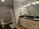 Bathroom with a double vanity, a shower/tub combination, and elegant fixtures at 1200 Kent Dr, Lancaster, SC 29720