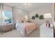Charming bedroom with pink bedding, coordinating furniture, and whimsical decorations at 13251 Chopin Ridge Rd, Huntersville, NC 28078