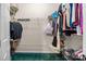 Walk-in closet with wire shelving, ample storage space, and green carpet at 140 Ribbon Cir, Lincolnton, NC 28092