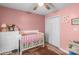 Bright bedroom with hardwood floors and spacious closet at 1800 Oriole Ct, Monroe, NC 28112