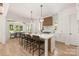 Bright, modern kitchen featuring a large center island, stainless steel appliances, and an open layout at 1829 Union St, Charlotte, NC 28205