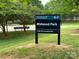 Sign for Midwood Park, part of Mecklenburg County Park and Recreation, located at 2100 Willhelmina Ave at 2015 Club Rd, Charlotte, NC 28205