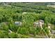 A neighborhood of secluded luxury homes are hidden amongst a green canopy of mature trees at 270 Worthington Dr, Mt Ulla, NC 28125