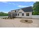 Backyard featuring a charming two-story home with a patio and in-ground swimming pool at 270 Worthington Dr, Mt Ulla, NC 28125