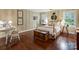 A traditional bedroom featuring a four-poster bed and elegant decor at 3040 Valencia Ter, Charlotte, NC 28211