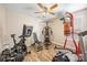 Home gym with a variety of workout equipment, including weights, stationary bikes and machines at 311 Masters Dr, Rock Hill, SC 29732
