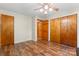 Bedroom features closet space and hardwood floors at 393 Carson Dr, Gastonia, NC 28052