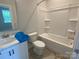Bathroom features a tub/shower combination and modern vanity at 416 Nathaniel Way # Brx0051, Charlotte, NC 28213