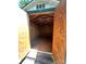 Interior view of shed with wood flooring and a gable roof at 515 Willow St, Lincolnton, NC 28092