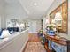 Inviting hallway featuring hardwood floors, neutral walls, and decorative accents at 5603 Ballinard Ln, Charlotte, NC 28277