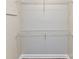 Empty closet featuring metal shelving at 718 W Trade St # 704, Charlotte, NC 28202