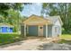 Side angle of the house highlighting the covered porch and architectural details at 814 Marve St, Gastonia, NC 28052
