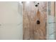 Modern shower with a rainfall shower head at 814 Marve St, Gastonia, NC 28052