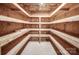 Basement storage space features sturdy wooden shelves, providing ample room for organized storage at 993 Jackson Rd, Fort Lawn, SC 29714
