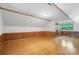 Bonus room with wood floors and views to the outside at 993 Jackson Rd, Fort Lawn, SC 29714