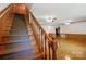 Foyer and stairway leading into the living room area at 993 Jackson Rd, Fort Lawn, SC 29714