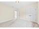 Bedroom featuring neutral carpet, white trim and closet at 1161 Stuarts Landing Dr, Cramerton, NC 28032