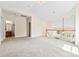 Large bonus room with neutral carpet and view of living room at 1161 Stuarts Landing Dr, Cramerton, NC 28032